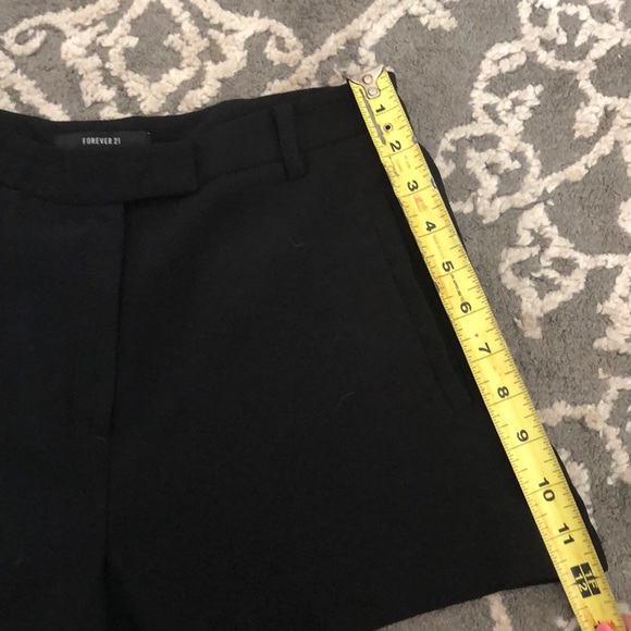 Forever 21 black high waist dress shorts - Picture 5 of 6